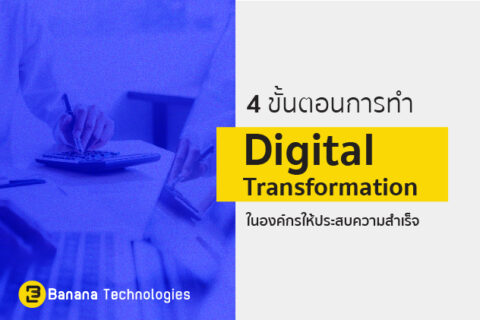 [Banana Tech] 4 Steps ขั้นตอนการทำ Digital Transformation ในองค์กร-02